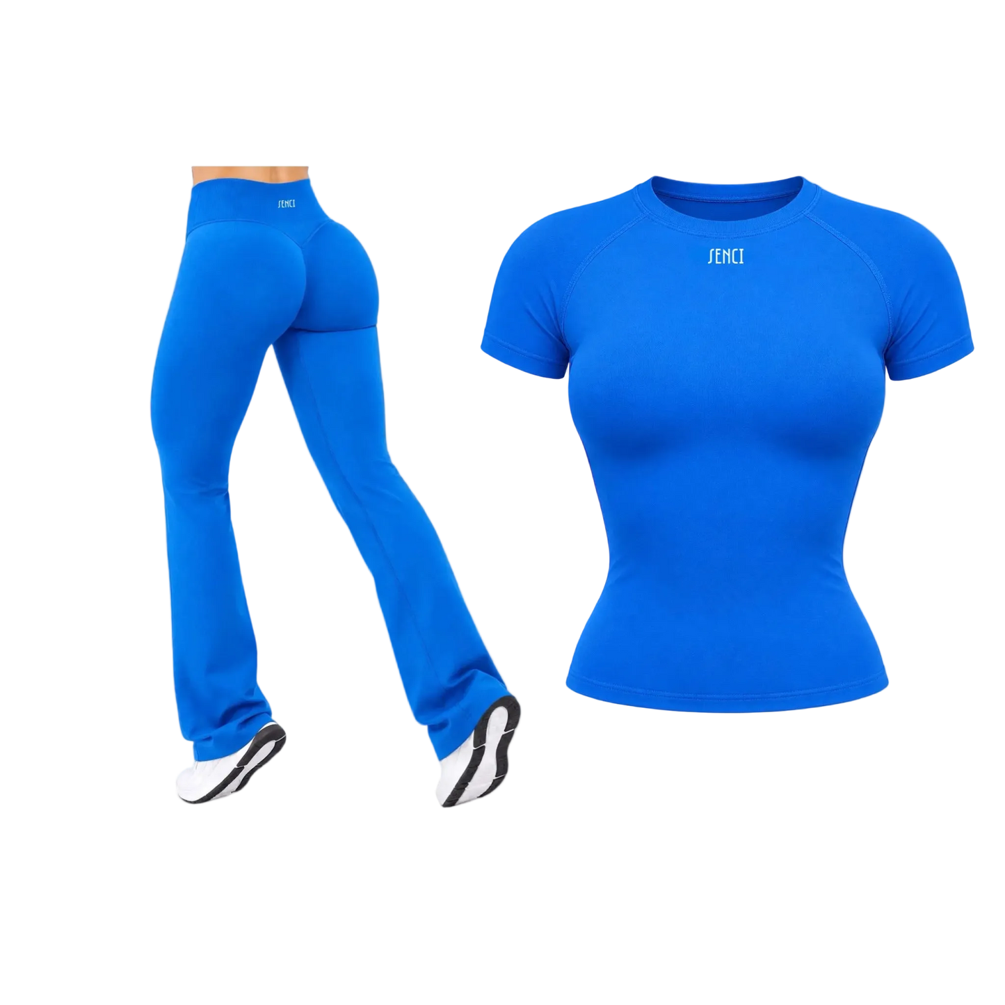 Royal Blue Seamless set (Flare)